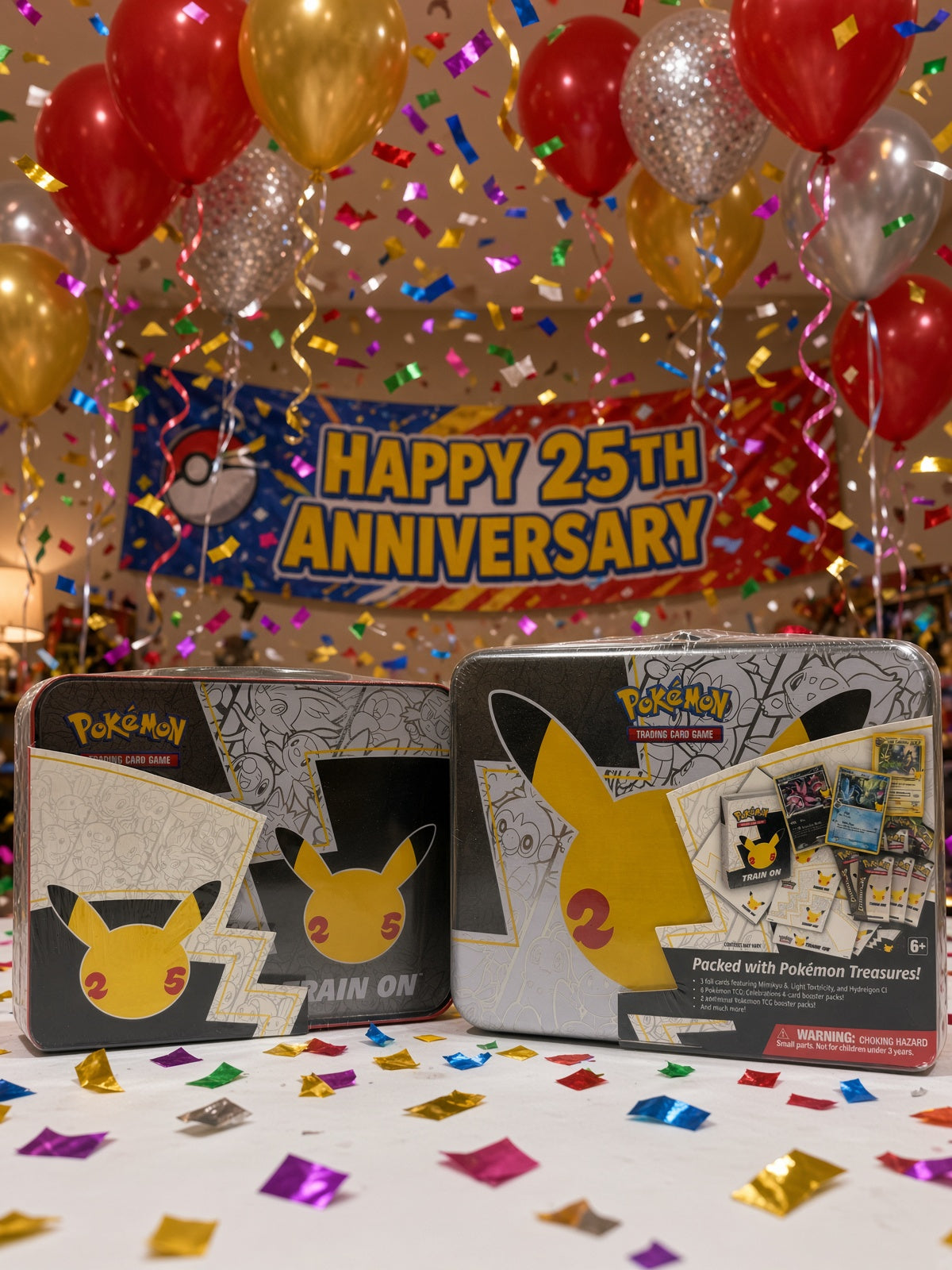 Pokemon 25TH Anniversary Celebrations Collector Chest