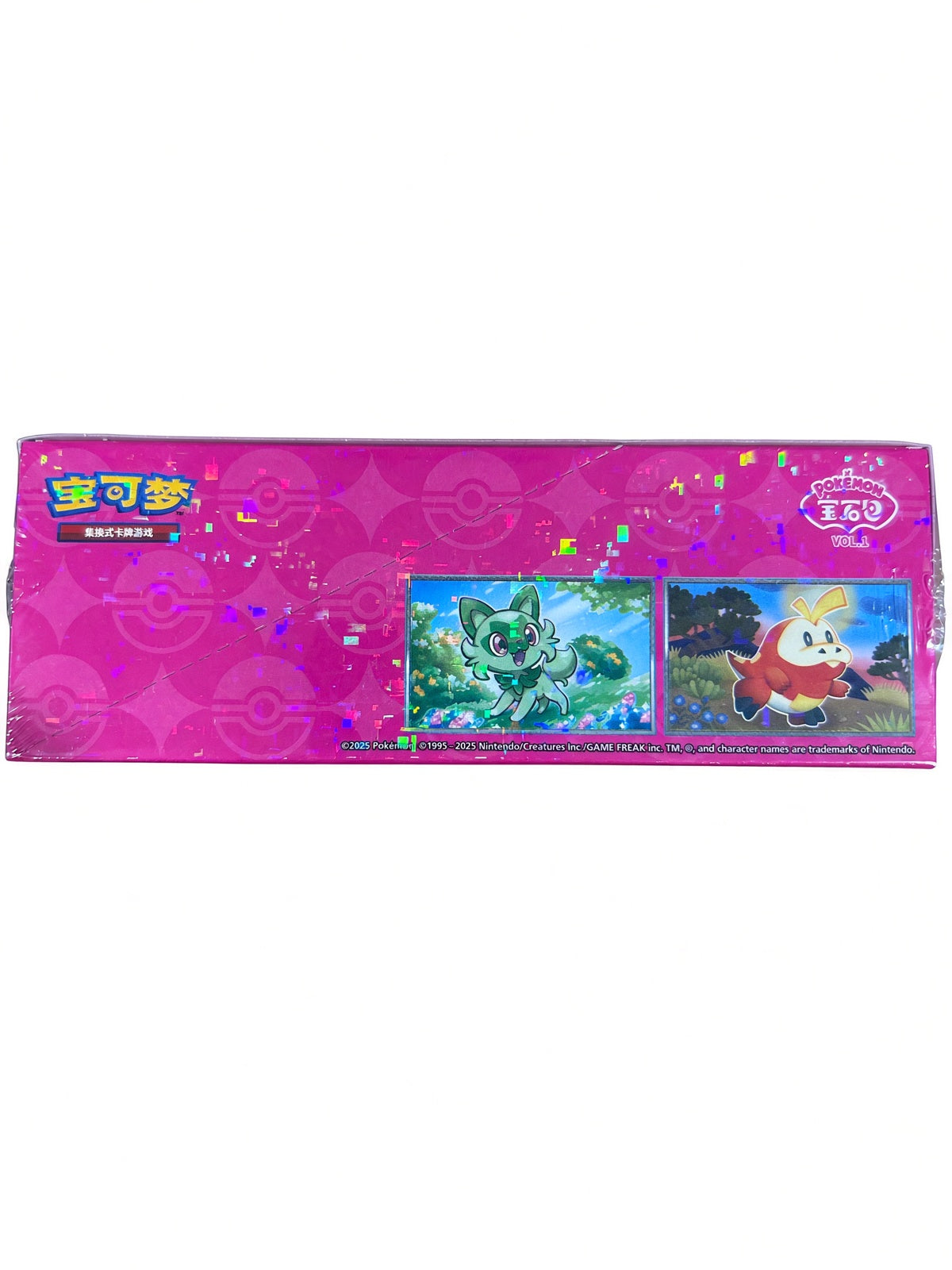 Live Box Break-Pokemon Chinese Gem Vol. 1 slim pack booster box