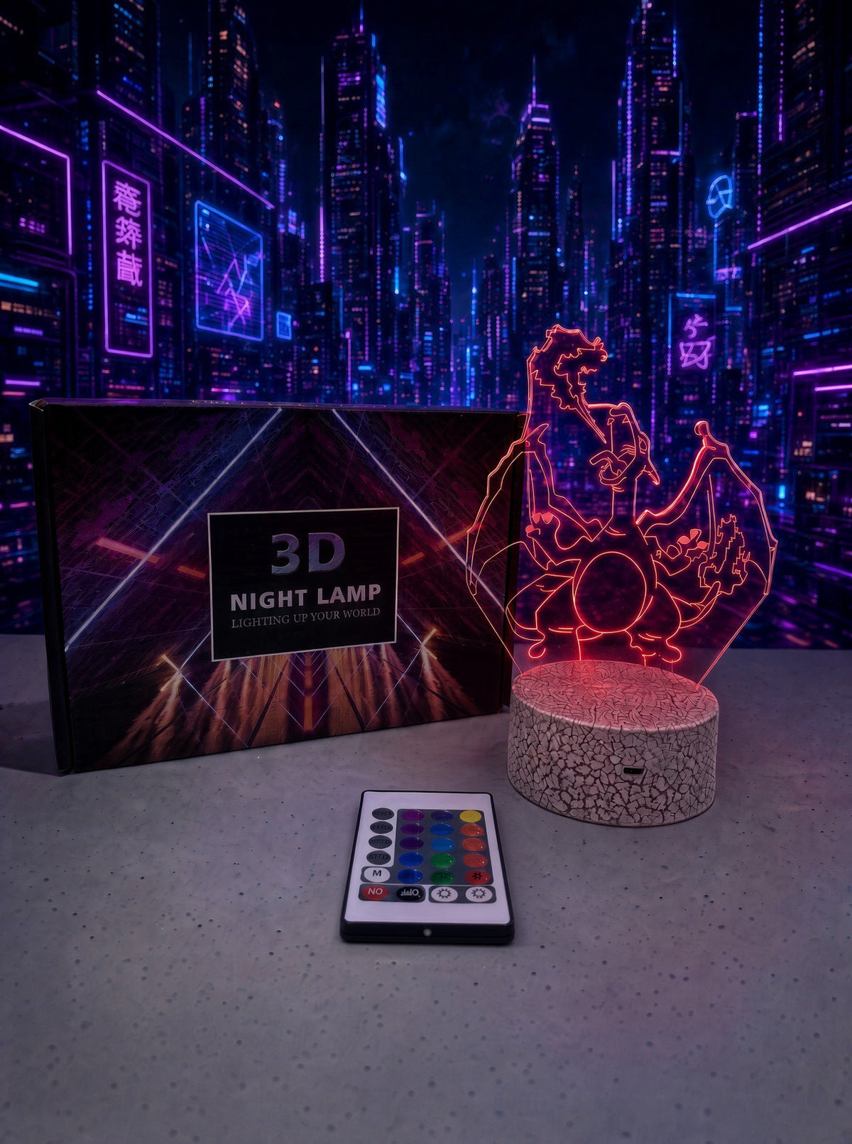 Charizard 3D Night lamp