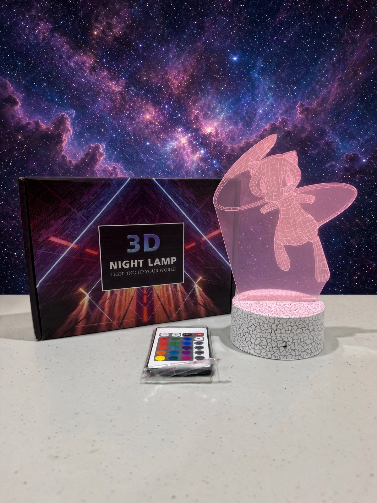 Mew 3D Night Lamp