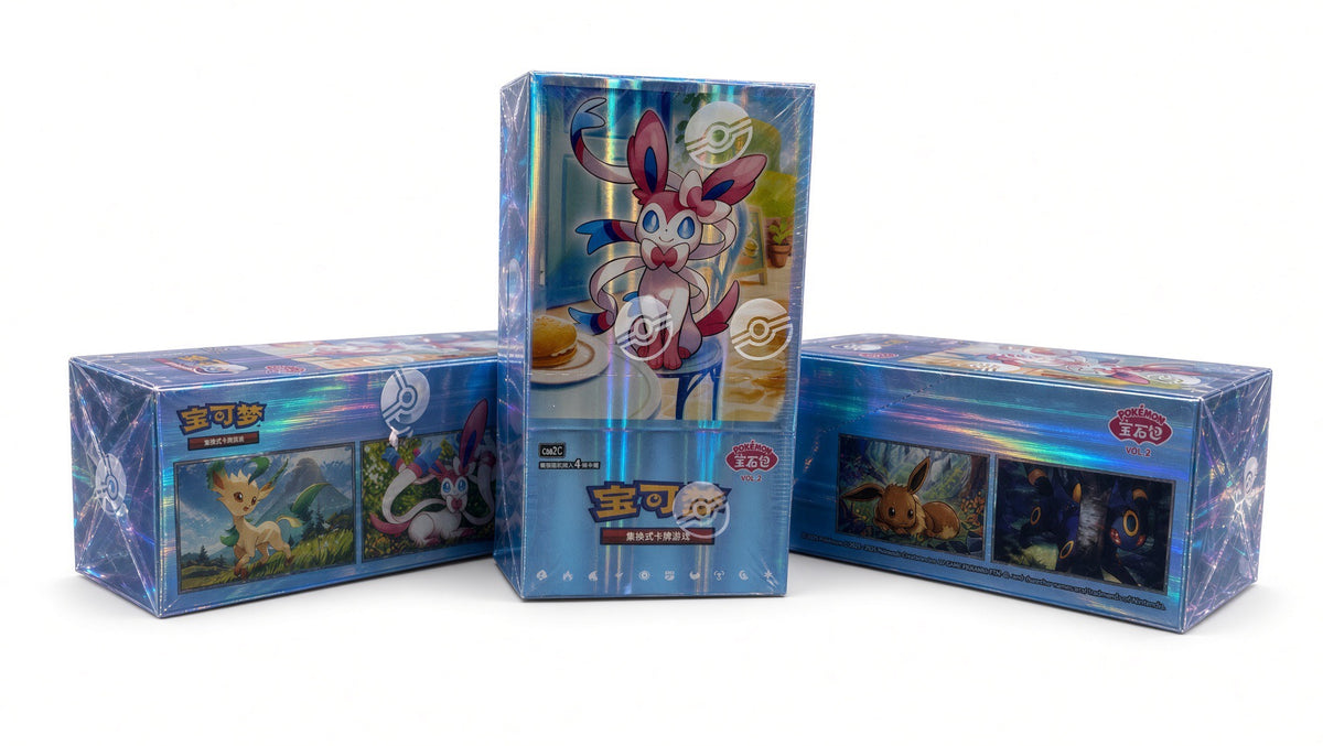 Pokemon Chinese Gem Vol. 2 slim pack booster box. Shipped Sealed